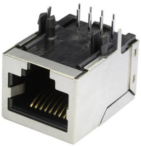 Econ Connect MEB8/8PG Modular-Einbaubuchse MEB8/8PG Buchse, Einbau horizontal Polzahl 8P8C Metall 1