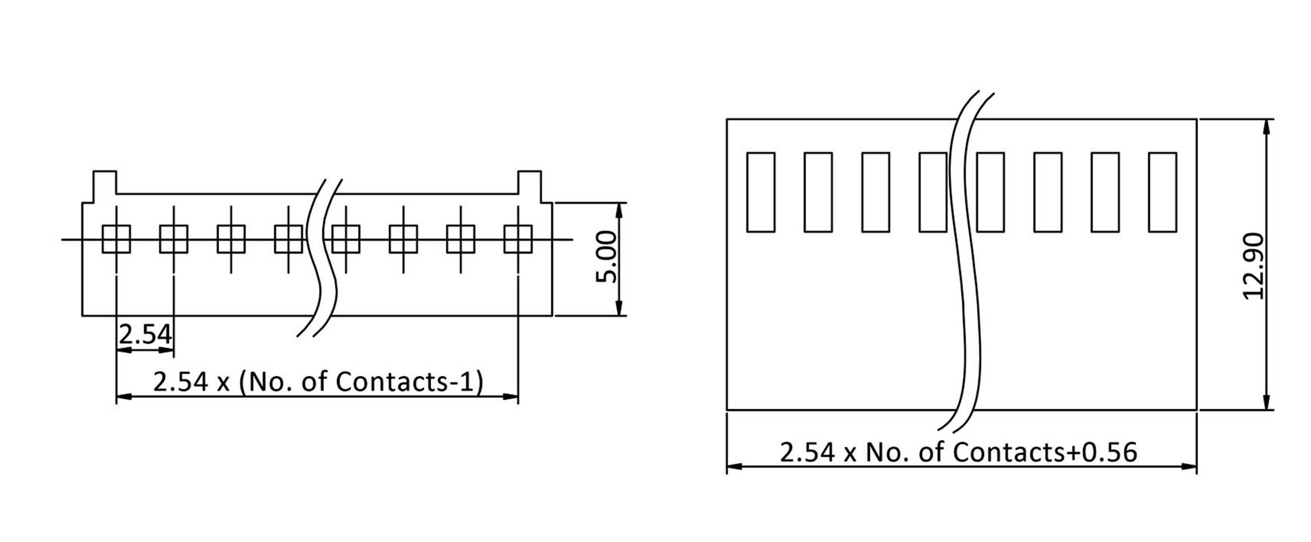 Econ Connect Steckbuchse mit Litze Polzahl Gesamt 8 Rastermaß: 2.54mm PS8