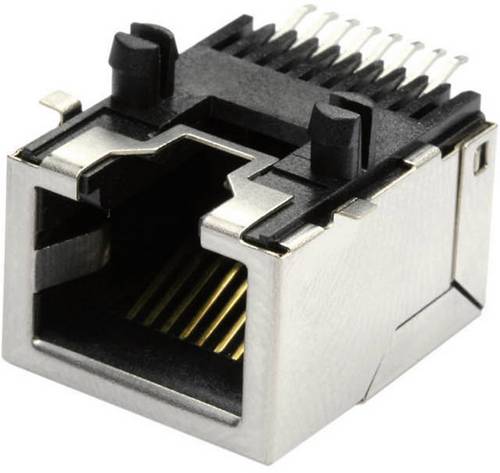 Econ Connect Modular-Einbaubuchse Buchse, Einbau horizontal MEB8/8GSMTKS Metall MEB8/8GSMTKS