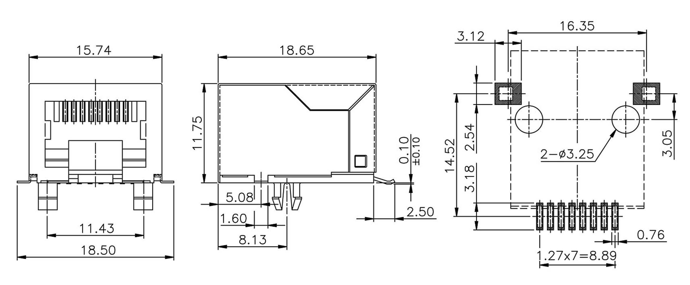 Econ Connect MEB8/8GSMTKS Modular-Einbaubuchse MEB8/8GSMTKS Buchse, Einbau horizontal Polzahl Sensoren 8P8C Metall