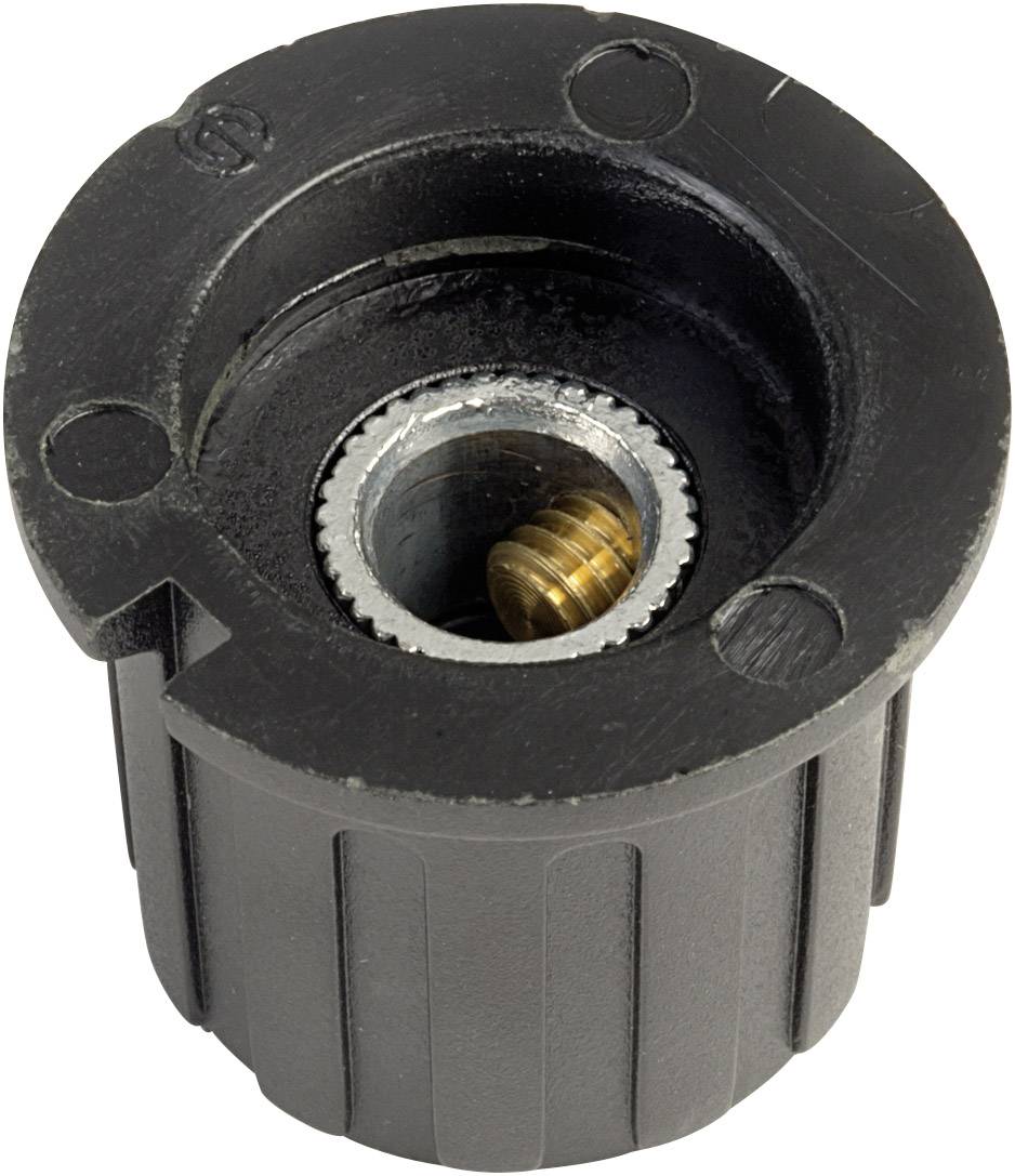 SCI PN-38B (6.4mm) PN-38B (6.4mm) Drehknopf mit Zeiger Schwarz (Ø x H) 23.3mm x 20mm