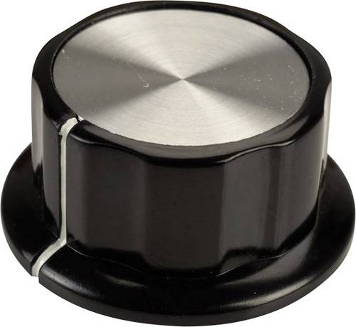 SCI RN-99A(6.4mm) RN-99A(6.4mm) Drehknopf Schwarz, Weiß (Ø x H) 45 mm x 20.3 mm