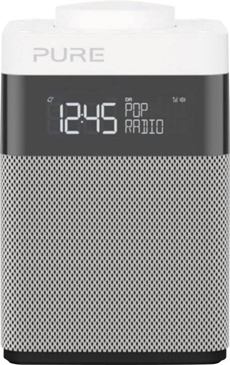 Pure Pop Mini Tischradio DAB+, UKW Schwarz, Weiß