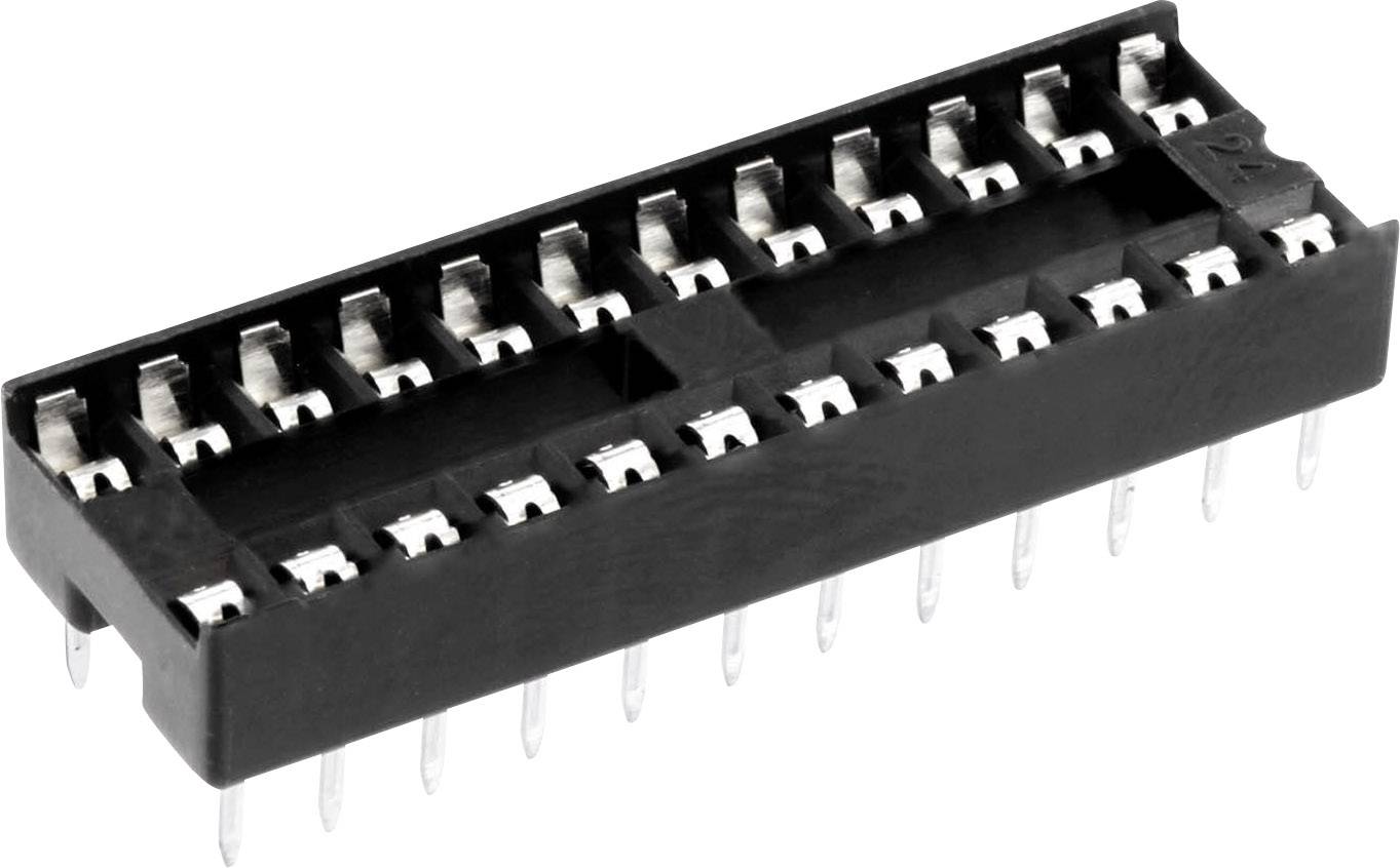 Econ Connect ICFG24/7 ICF24/7 IC-Fassung Rastermaß: 7.62mm Polzahl: 24