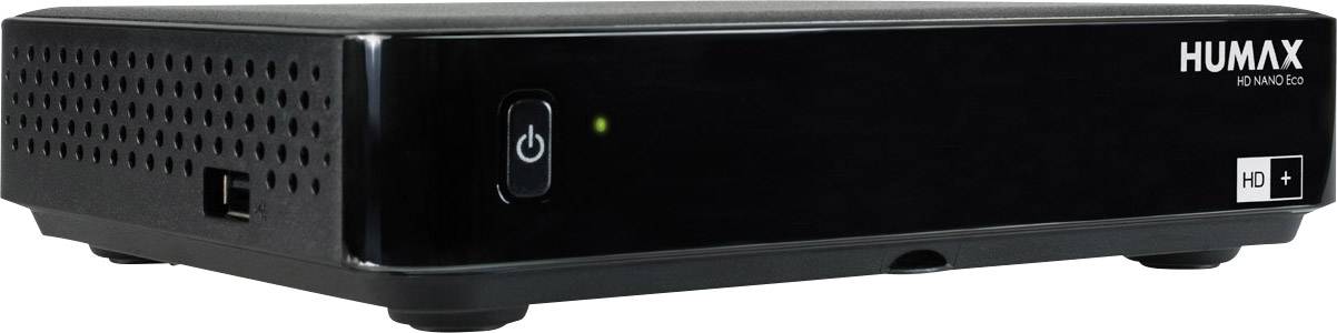 Humax HD Nano Eco HD-SAT-Receiver inklusive HD+ Karte, Aufnahmefunktion Anzahl Tuner: 1