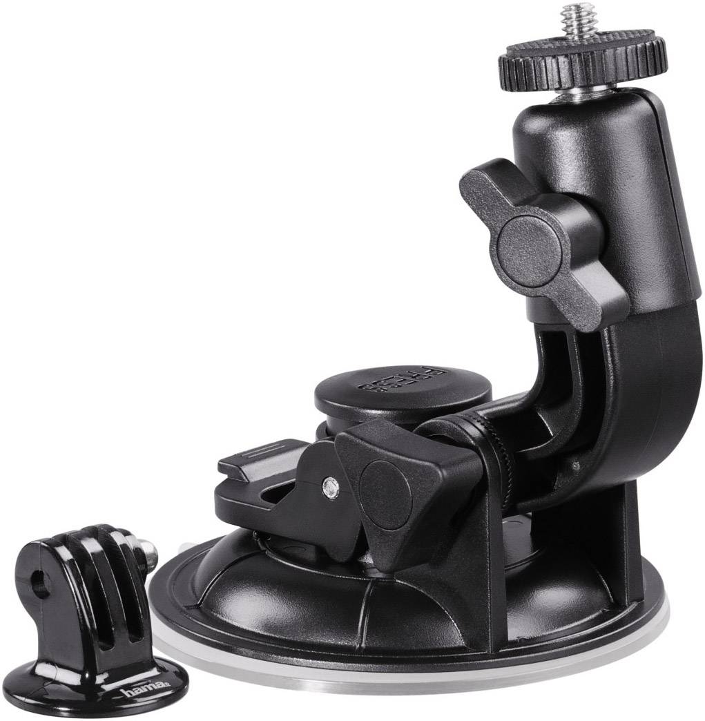 Hama Saugnapfhalterung GoPro, 1/4 Zoll Gewinde