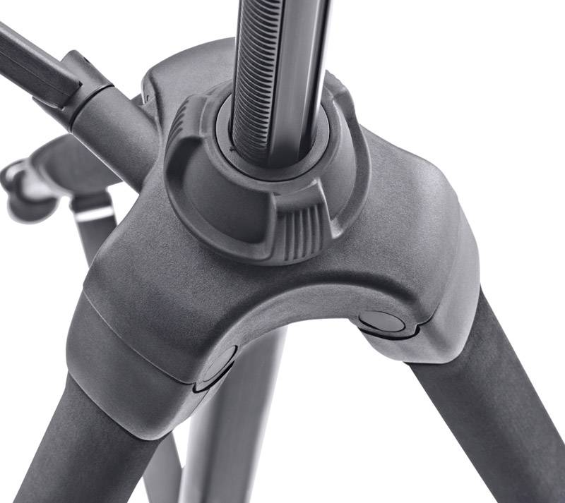 Cullmann Primax 350 Dreibeinstativ 1/4 Zoll Arbeitshöhe=53.5 - 135.5 cm Schwarz inkl. Tasche