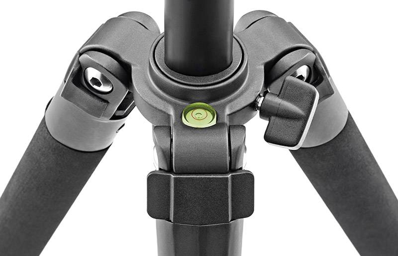 Cullmann Nanomax 460M RW20 Dreibeinstativ 1/4 Zoll, 3/8 Zoll Arbeitshöhe=19 - 168cm Schwarz