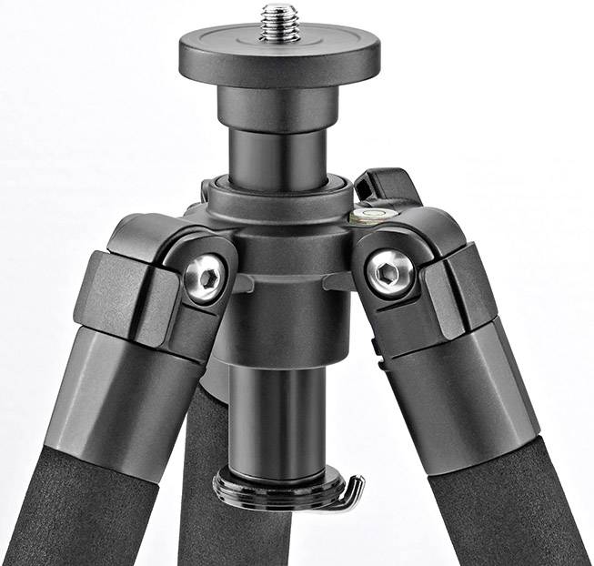 Cullmann Nanomax 480 RW20 Dreibeinstativ 1/4 Zoll, 3/8 Zoll Arbeitshöhe=19 - 178.5cm Schwarz