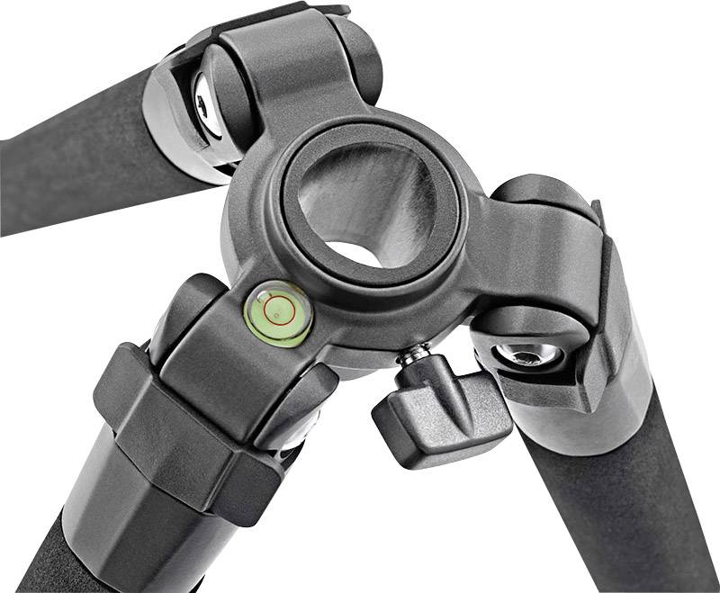 Cullmann Nanomax 480 RW20 Dreibeinstativ 1/4 Zoll, 3/8 Zoll Arbeitshöhe=19 - 178.5cm Schwarz