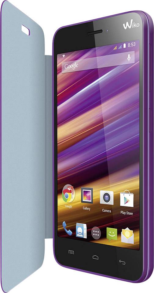 WIKO Mobile Flip Cover Flip Cover Wiko Lila 94271