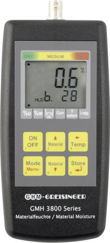 Greisinger GMH3851 Materialfeuchtemessgerät Messbereich Baufeuchtigkeit (Bereich) 0 bis 0.5 % vol M
