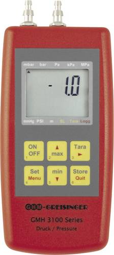 Greisinger GMH3181-002 Druck-Messgerät Luftdruck, Nicht aggressive Gase, Korrosive Gase -0.005 - +0