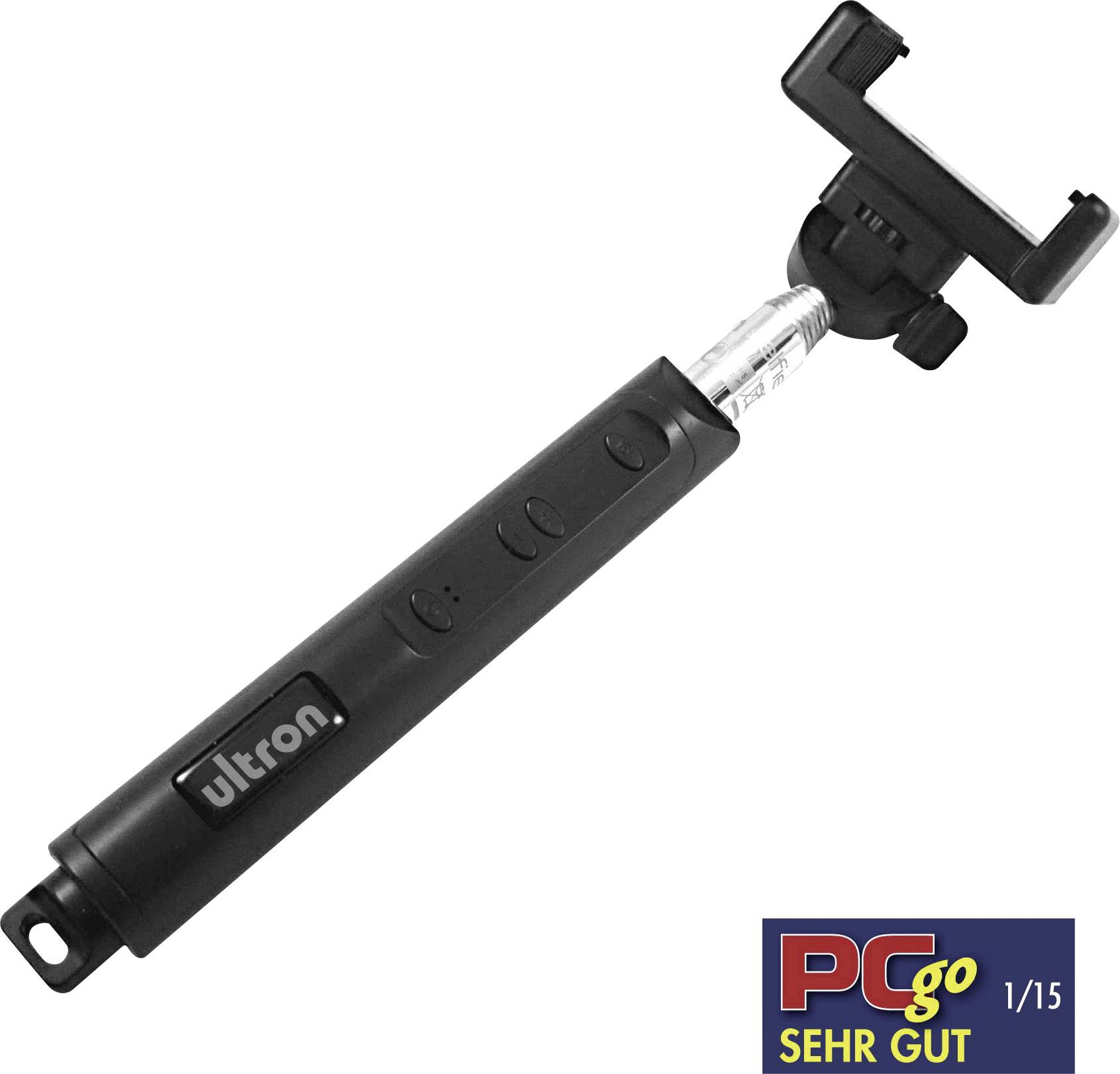 Ultron BT Selfie Stick 8.5 cm 1/4 Zoll Schwarz