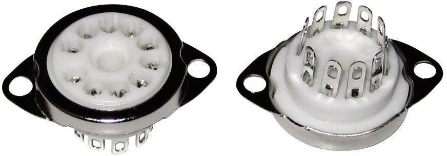 Röhrensockel 1 St. 130539 Polzahl: 10 Sockel: Dekal Montageart: Chassis Material:Keramik