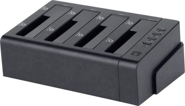 Renkforce rf-docking-06 USB 3.0, eSATA SATA 4 Port Festplatten-Dockingstation