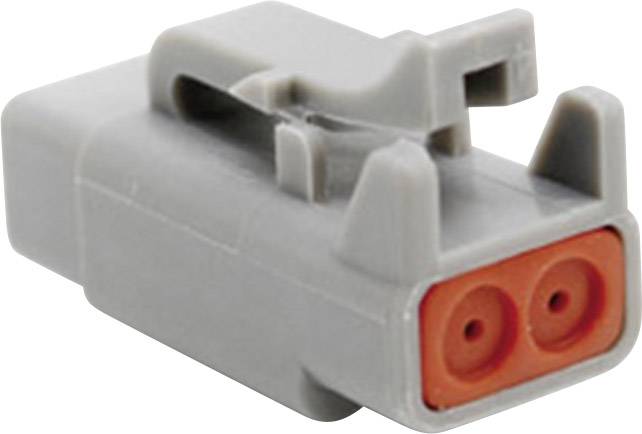 Amphenol ATM06 2S Rundstecker Buchse, gerade Gesamtpolzahl: 2 Serie (Rundsteckverbinder): ATM