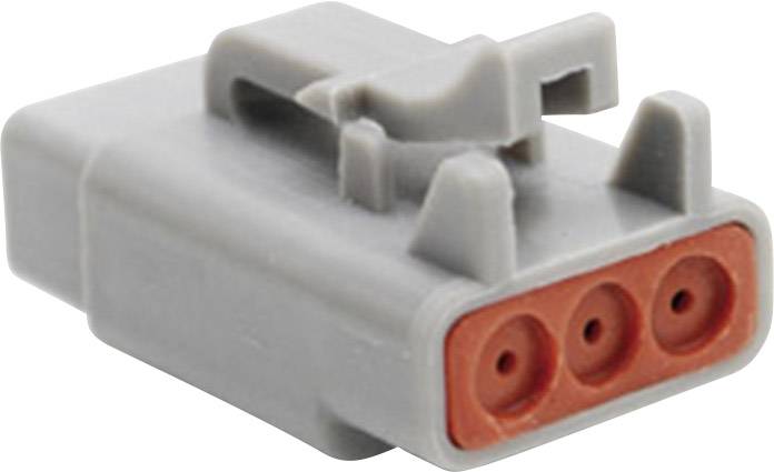 Amphenol ATM06 3S Rundstecker Buchse, gerade Gesamtpolzahl: 3 Serie (Rundsteckverbinder): ATM