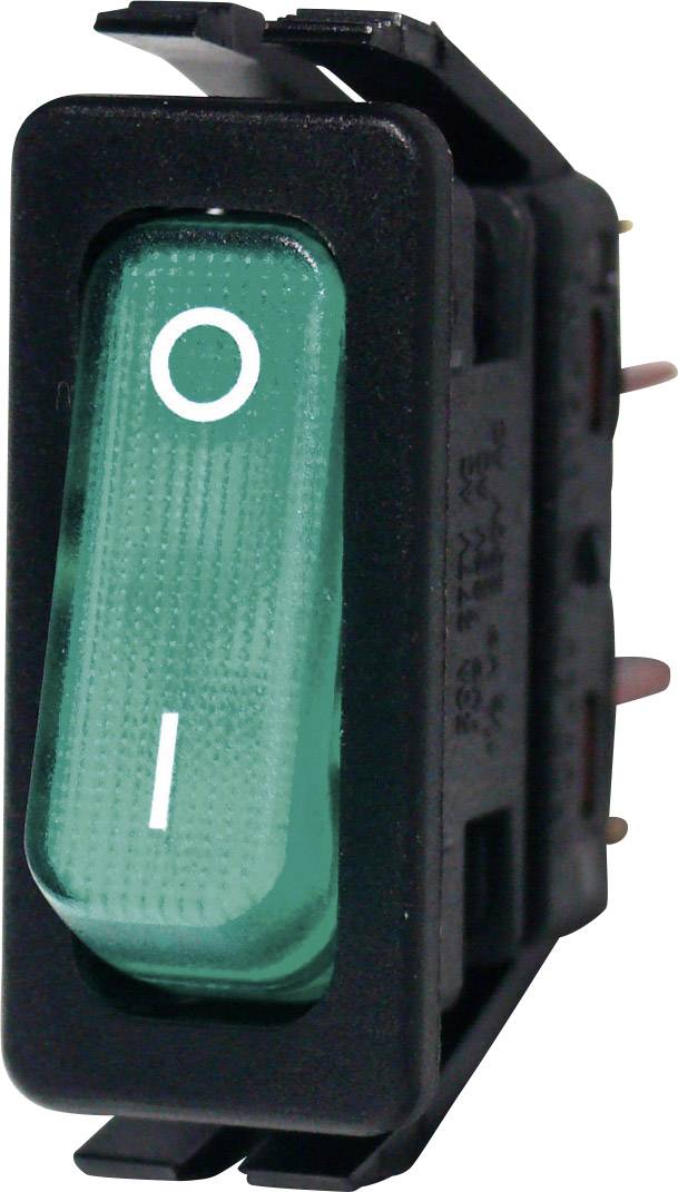 Arcolectric (Bulgin Ltd.) C6003ALNAD Wippschalter C6003ALNAD 250 V/AC 16A 1 x Ein/Aus rastend 1St.