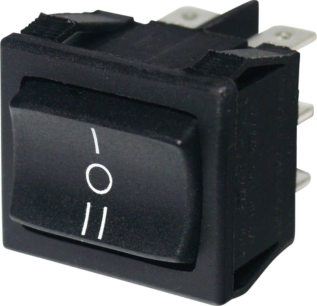 Arcolectric (Bulgin Ltd.) H8670VBAAB Wippschalter H8670VBAAB 250 V 10 A 1 x Ein/Aus/Ein rastend 1 S