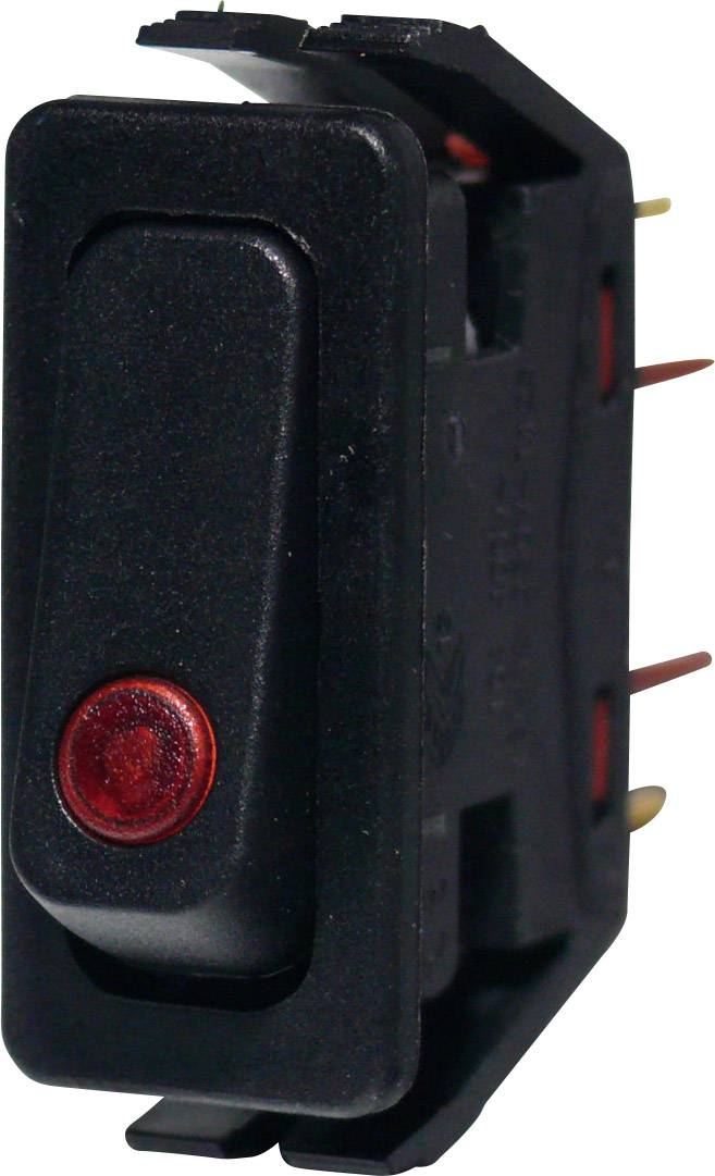 Arcolectric (Bulgin Ltd.) C6003PLNAA Wippschalter C6003PLNAA 250 V/AC 16 A 1 x Ein/Aus rastend 1 St