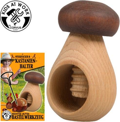 Kids at Work Holz-Haltepilz für Kastanie