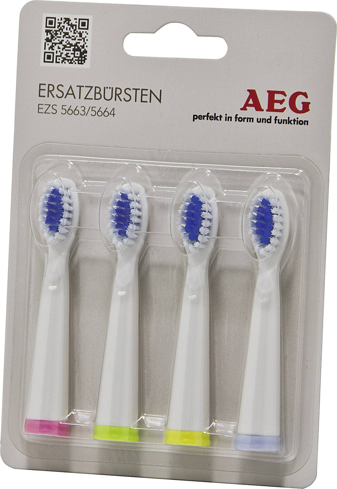 AEG EZB 5663/5664 4er Ersatzzahnbürsten
