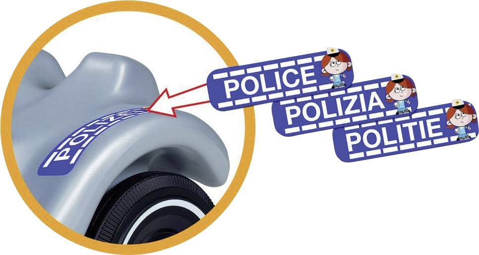 BIG-Bobby-Car-Classic Polizei mit Licht