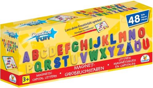 Vedes CR Magnet Großbuchstaben 48teilig 60709271