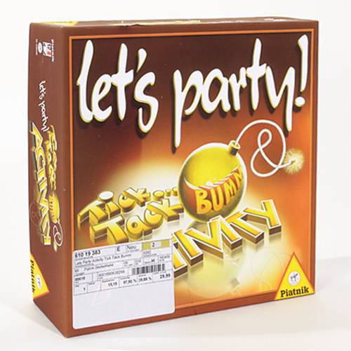 Piatnik Lets Party Activity Tick Tack Bumm Let's Party Activity Tick Tack Bumm 6382