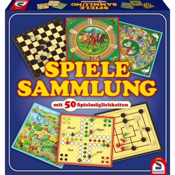 Schmidt Spiele Spiele-Sammlung mit 50 Spielen 49112 Schmidt Spiele Spiele-Sammlung mit 50 Spielen 49112
