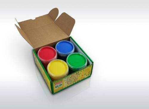 Vedes Ökonorm - Fingermalfarbe 4er Set 79601-Q