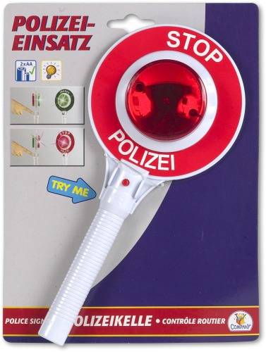 Vedes SpeedZone Polizeikelle mit 2 LED-Lichtern 80401914