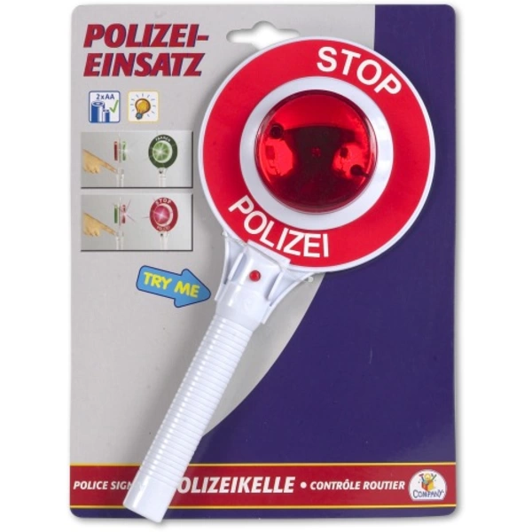 Vedes SpeedZone Polizeikelle mit 2 LED-Lichtern 80401914 Vedes SpeedZone Polizeikelle mit 2 LED-Lichtern 80401914