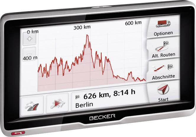 Becker Transit. 6LMU LKW-Navi 15.8cm 6.2 Zoll Europa