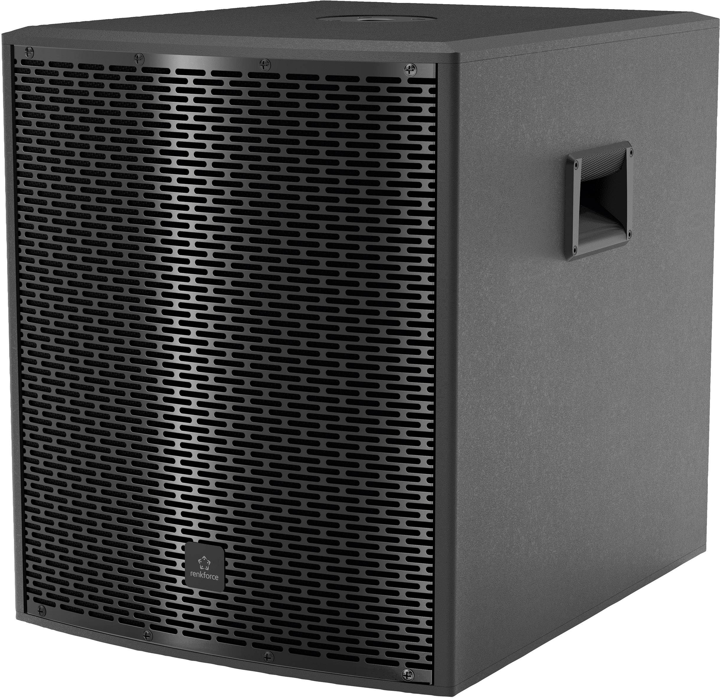 Renkforce PAS15A Aktiver PA Subwoofer 38 cm 15 Zoll 220 W 1 St.