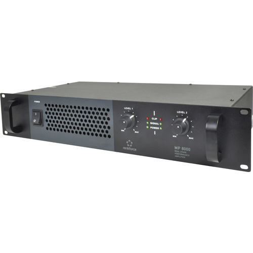Renkforce MP-8000 PA Verstärker RMS Leistung je Kanal an 4 Ohm: 320W