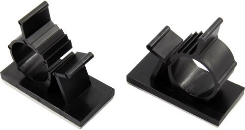TRU Components TC-AP0810203 Befestigungssockel selbstklebend 1593115 Bündel-Ø-Bereich 7.90 bis 10.3