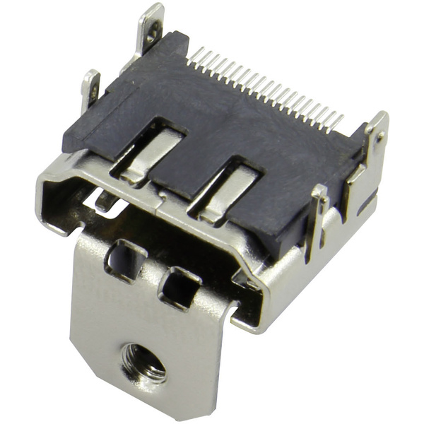 Attend 206B-SEAN-R03 HDMI-Steckverbinder Buchse, Einbau horizontal Silber