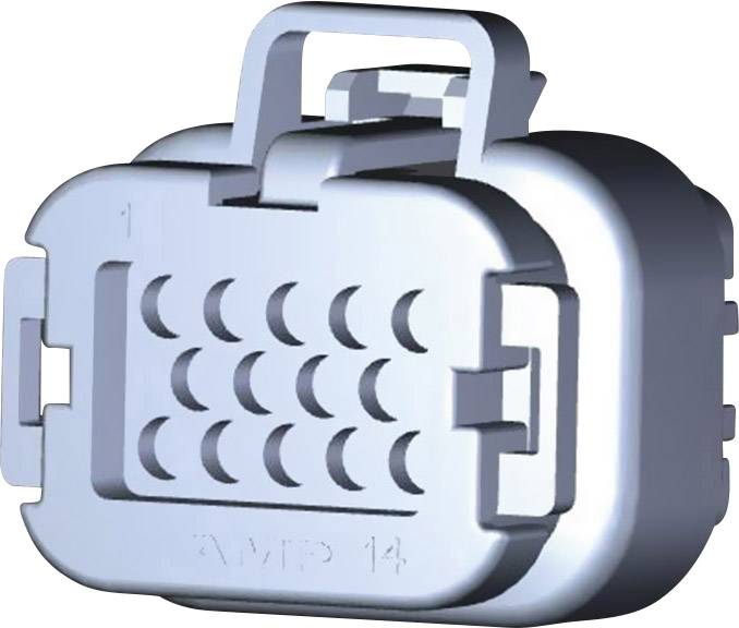 TE Connectivity Buchsengehäuse-Kabel AMPSEAL Polzahl Gesamt 14 776273-1 1St.