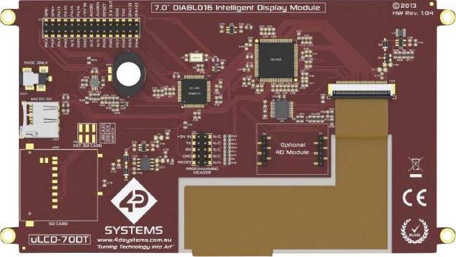 4D Systems Entwicklungsboard SK-70DT