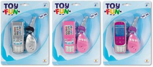 Toy Fun Mobile Phone mit Autoschlüssel 45100448