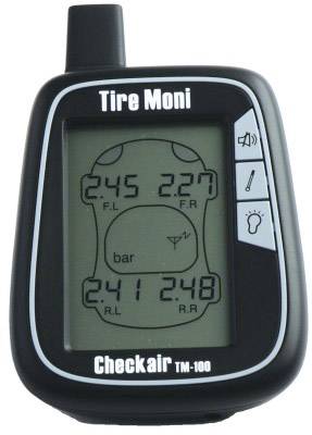 TireMoni TM-100 Reifendruckkontrollsystem inkl. 4 Sensoren