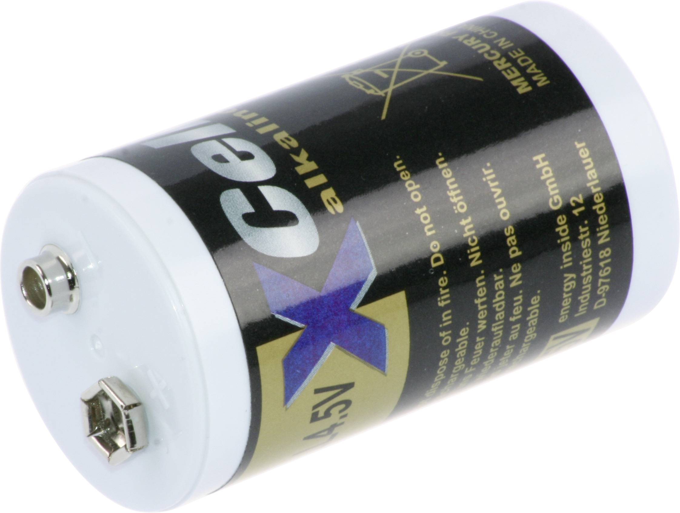 XCell Lounge Light LL4 Spezial-Batterie LL4 Kronenanschluss Alkali-Mangan 4.5 V 2600 mAh 1 St.