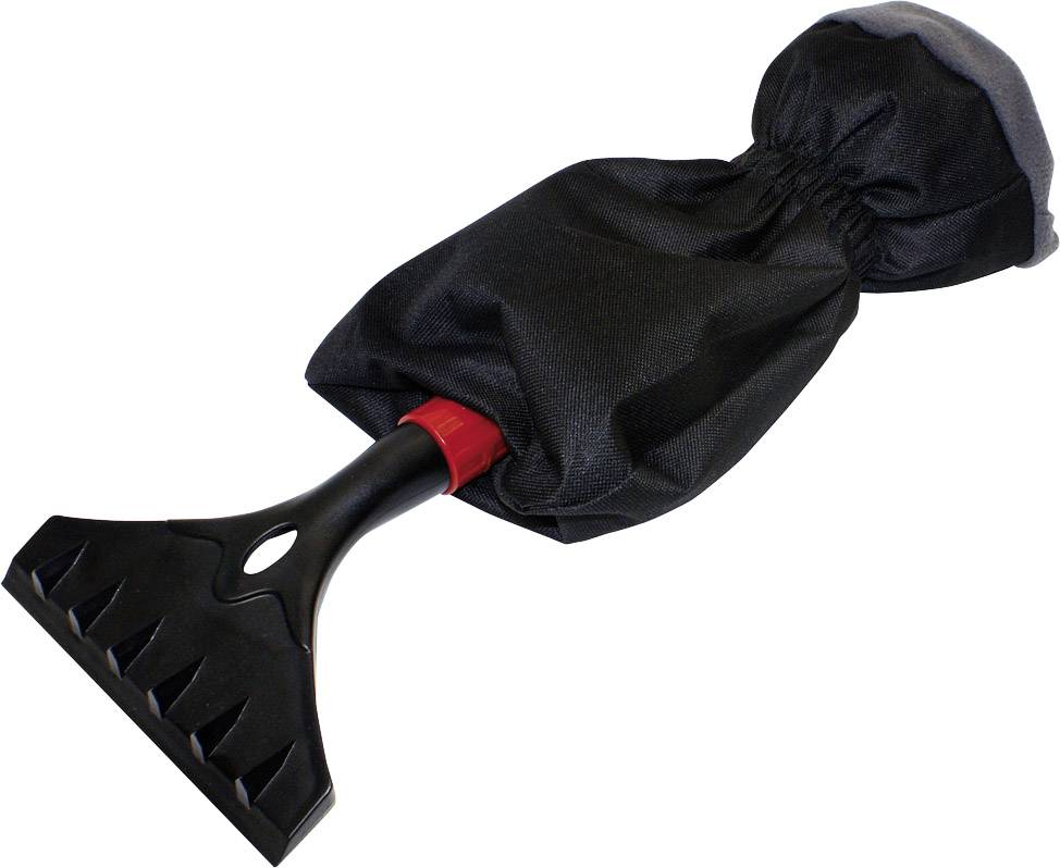 APA   Eiskratzer / Schneebesen mit Handschuh, ausziehbar (L x B x H) 47 x 15 x 8 cm Wohnmobile, Van, SUV, Pkw Schwarz, Rot