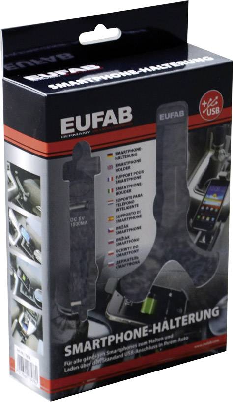 KFZ Smartphone Halterung mit Ladekabel 1