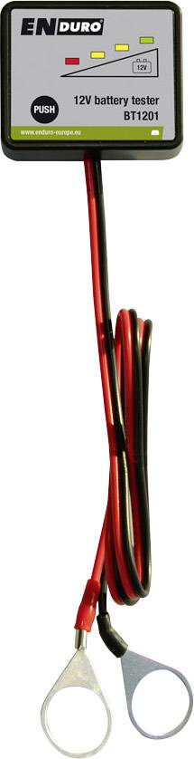 enduro  Kfz-Batterietester 12 V  60 mm x 50 mm x 20 mm