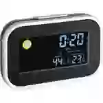 TFA Dostmann 60.2015 Quarz Wecker Schwarz, Silber Alarmzeiten 1 TFA Dostmann 60.2015 Quarz Wecker Schwarz, Silber Alarmzeiten 1