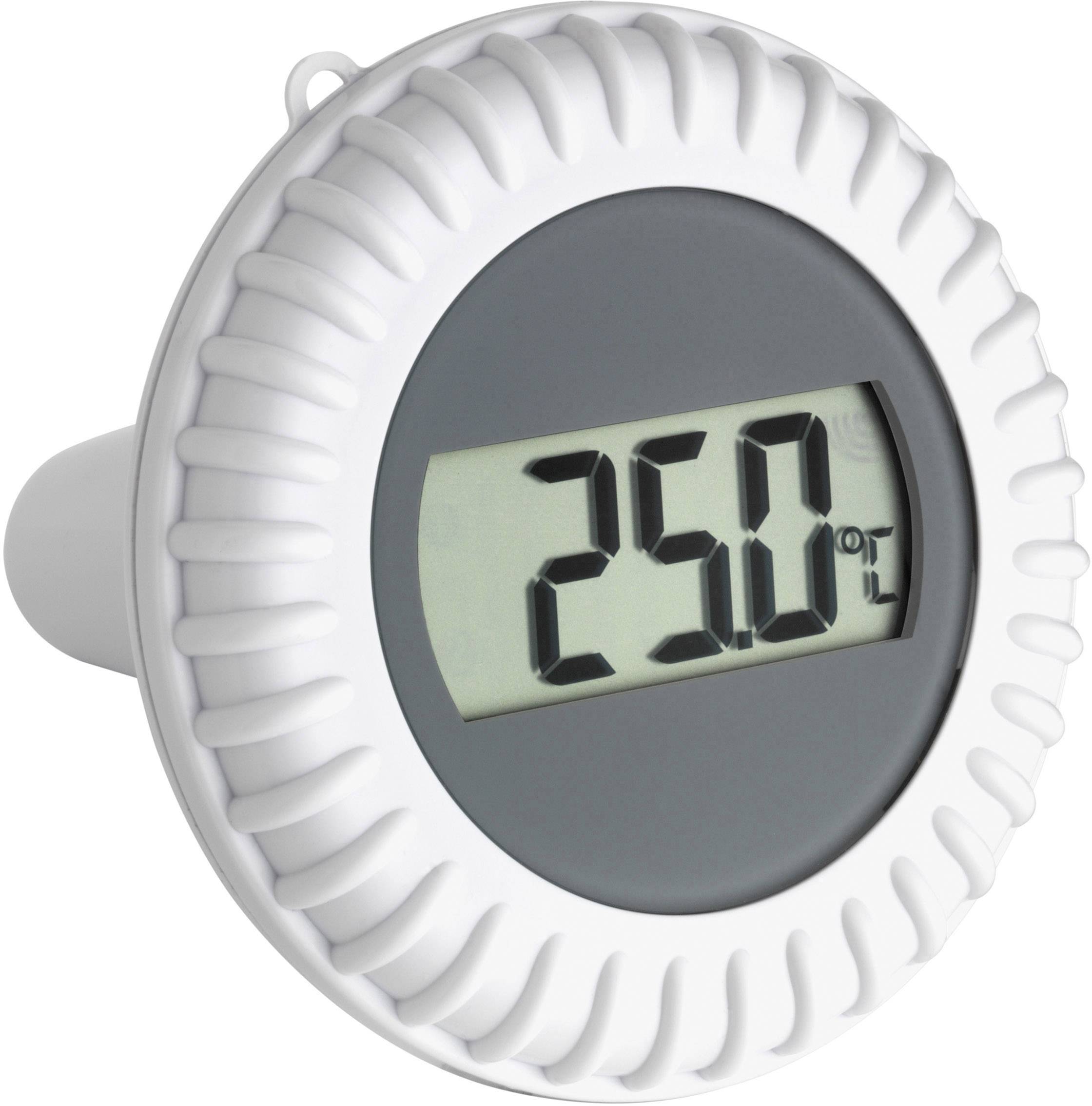 TFA Dostmann Malibu Schwimmbecken-Thermometer Schwarz