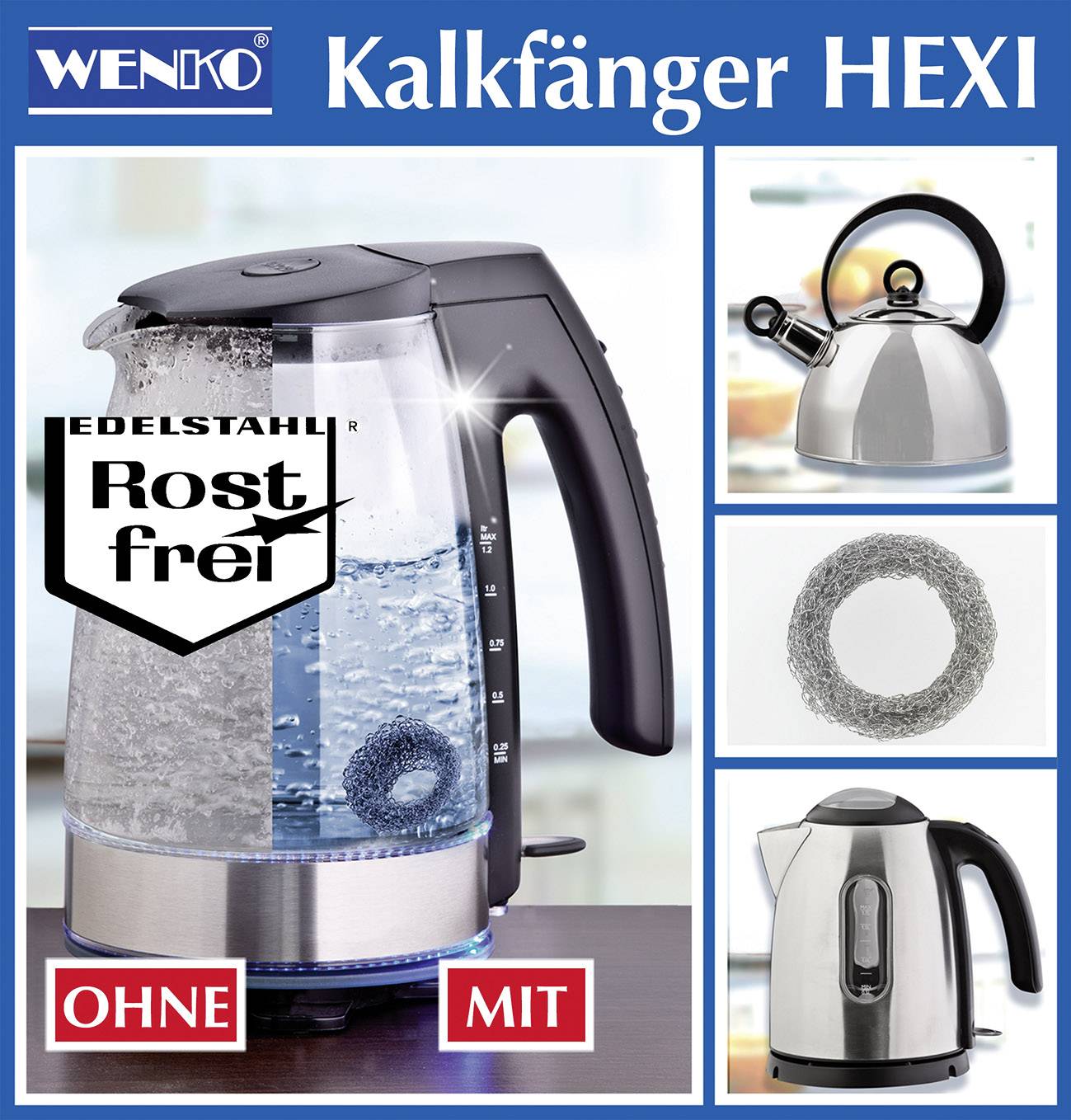 Wenko 390704500 Hexi Entkalker 1 St.